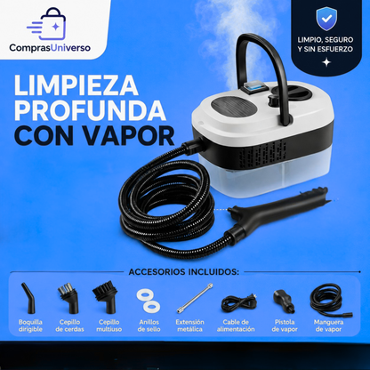 VaporBlast™ 2500 W | Elimina Grasa y Suciedad en Segundos