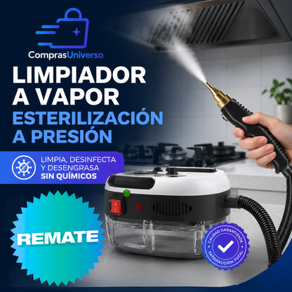 VaporBlast™ 2500 W | Elimina Grasa y Suciedad en Segundos