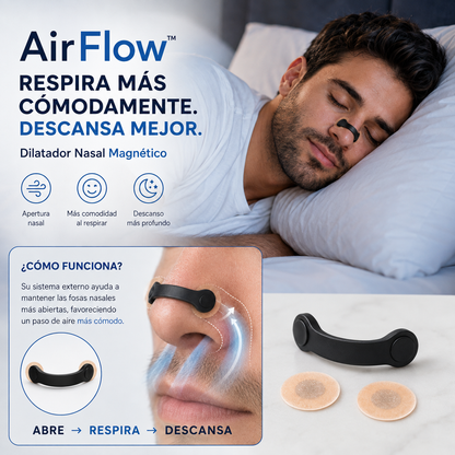 AirFlow™ — Dilatador Nasal Magnético